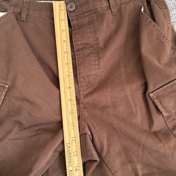 Vintage Y2K Empyre Relax Fit Cargo Pants Brown Size 32x29 Skater Streetwear - Picture 11 of 14